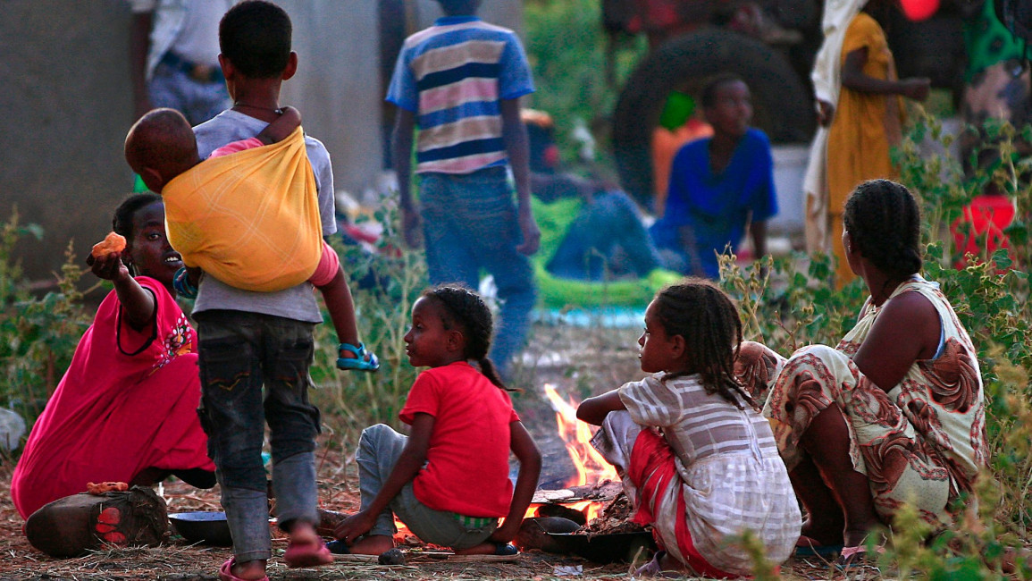 ethiopian refugees sudan getty