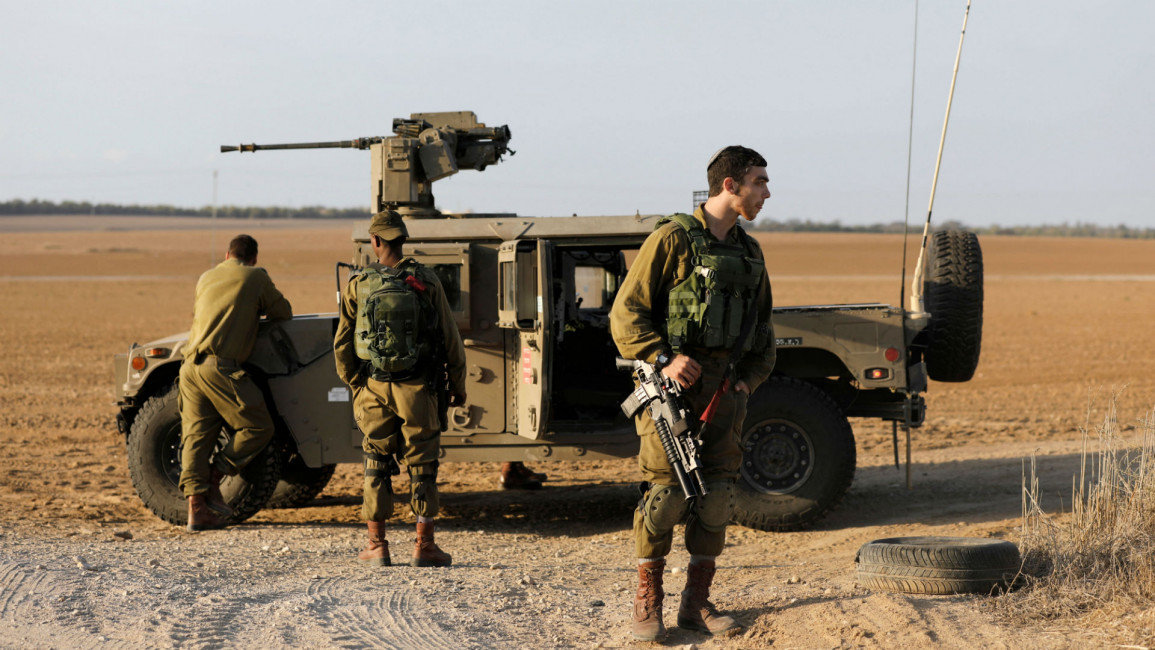 IDF border Gaza Israel - AFP