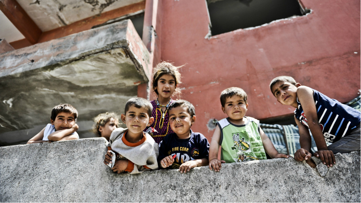 Syrian refugee children Turkey ---Anadolu