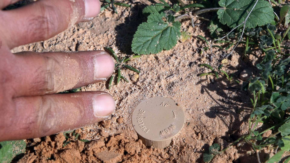 libya landmines - getty