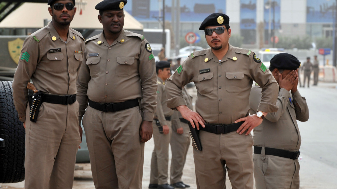 Saudi police Getty