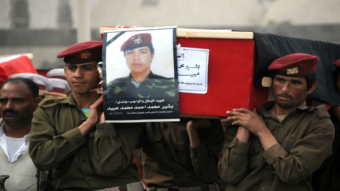 Yemeni troops Mukalla AFP