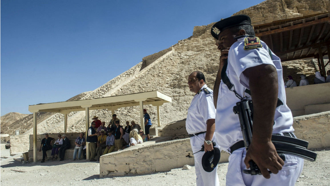 Egypt tourism police