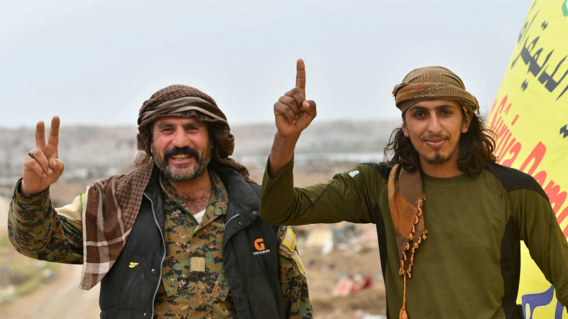 SDF fighters [Getty]