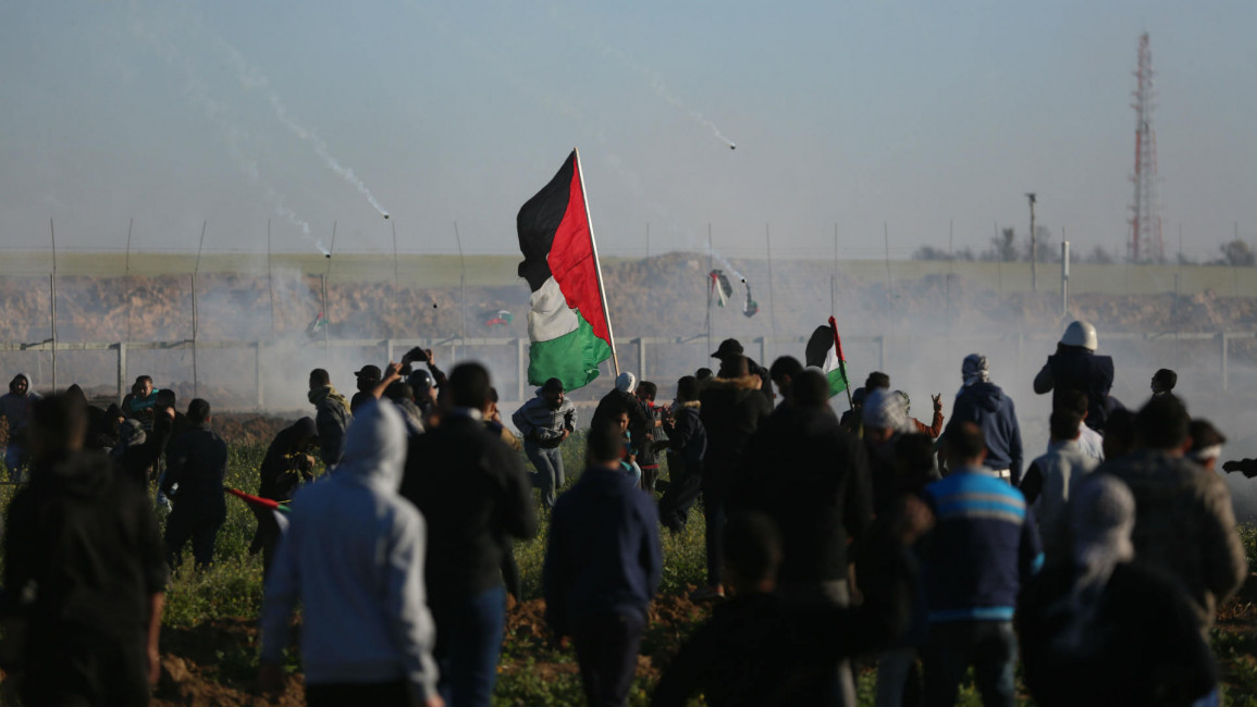 gaza border protest 8/3 - nurphoto