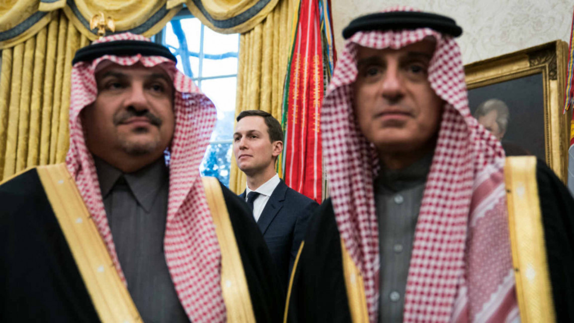 Kushner and Saudis - Getty
