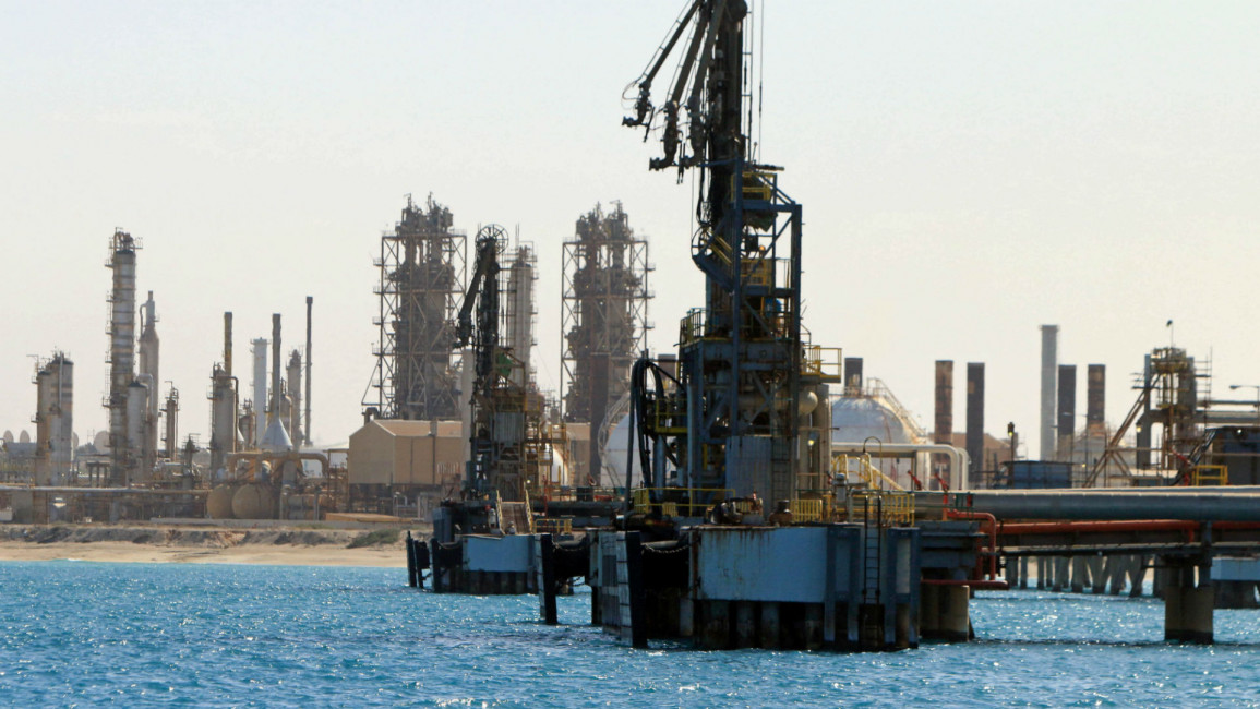 Libya oil port [AFP]