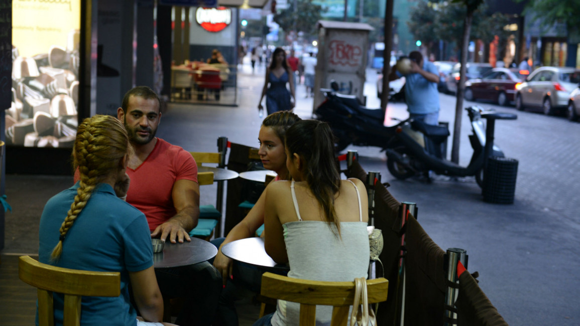 Hamra cafe Beirut Lebanon GETTY