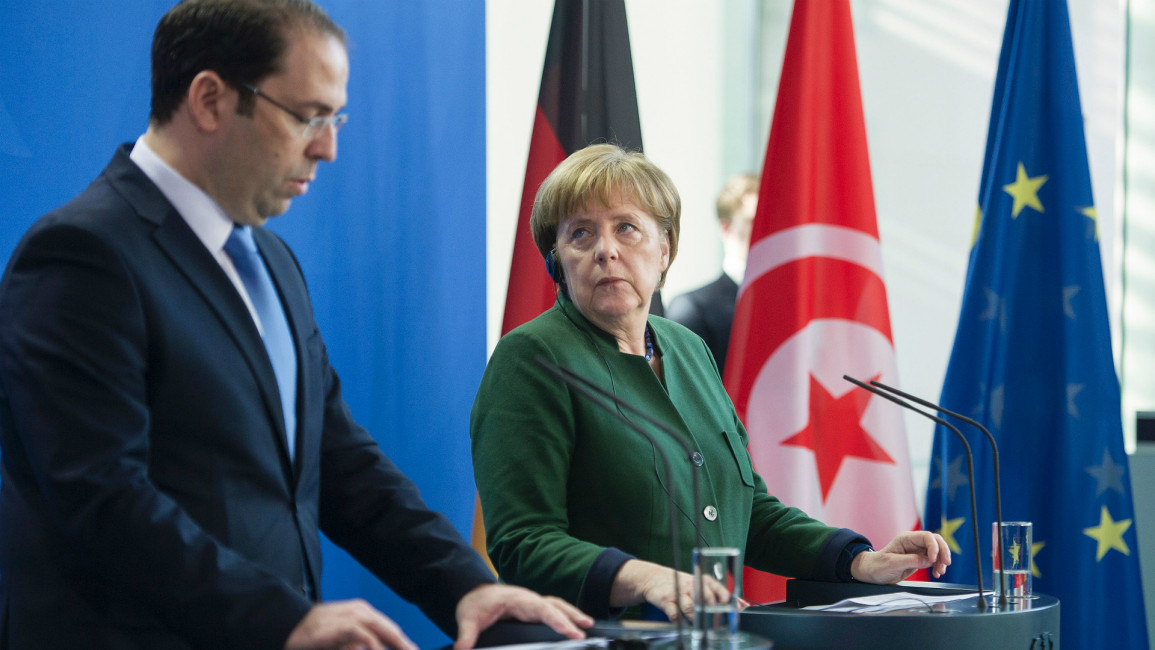 Merkel and Chahed