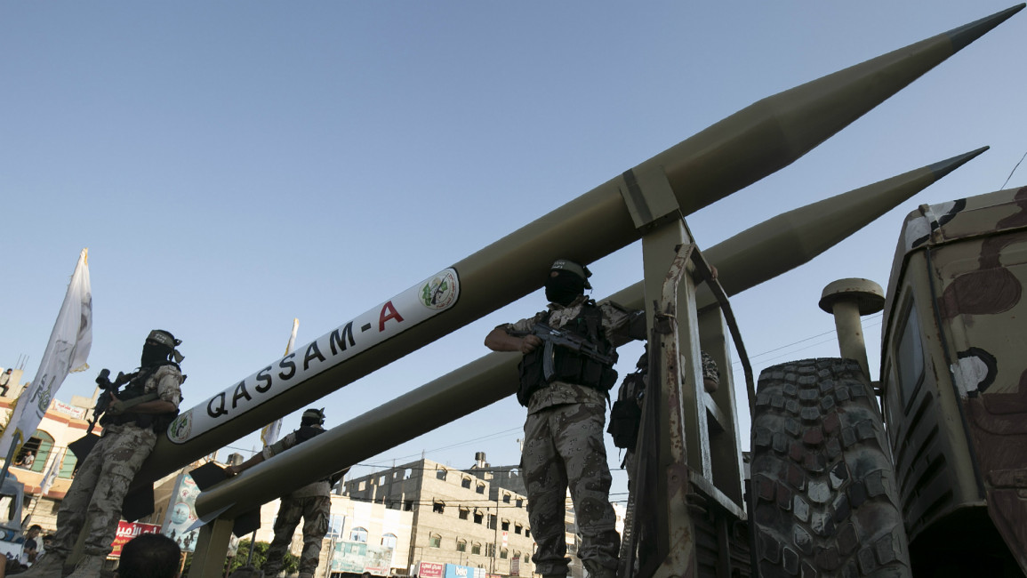 Hamas rockets -- AFP
