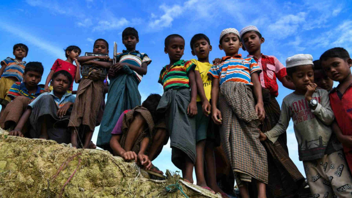 Rohingya children - AFP
