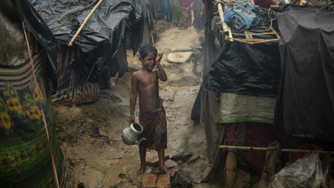 Rohingya child