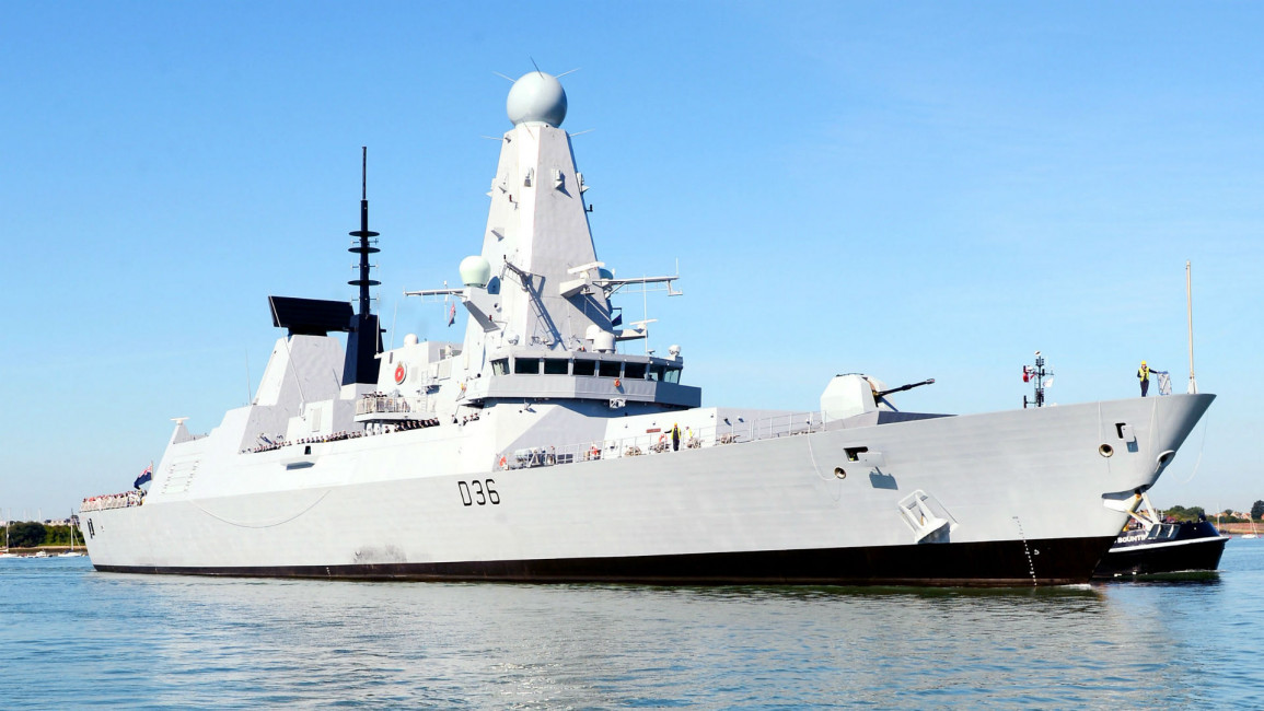 British Navy Destroyer