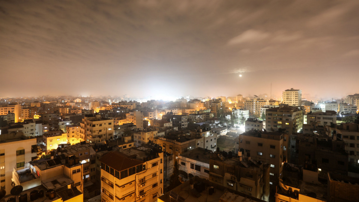 Gaza rooftops [Getty]
