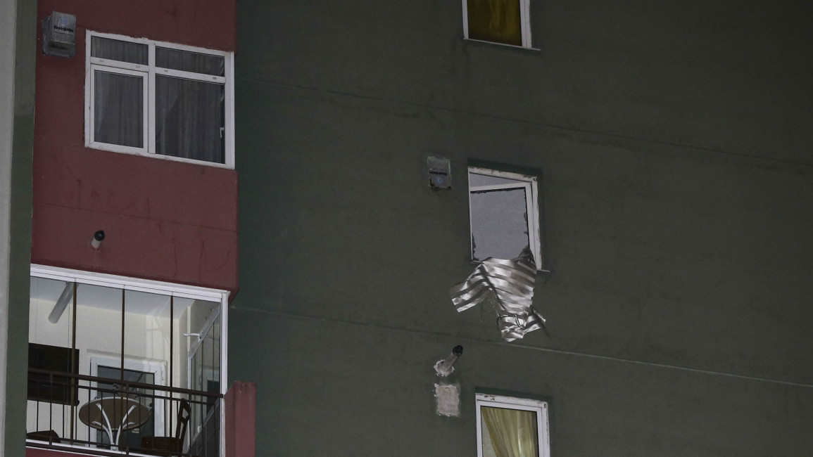 Window Ankara Terrorist