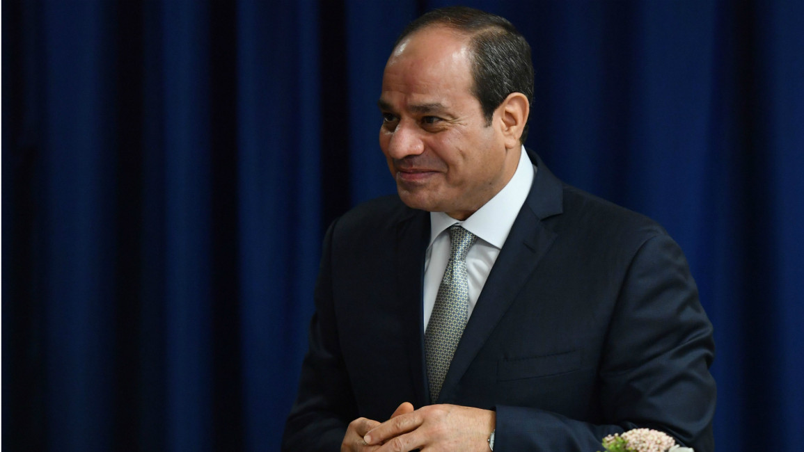 Abdel Fattah el-Sisi  -- AFP