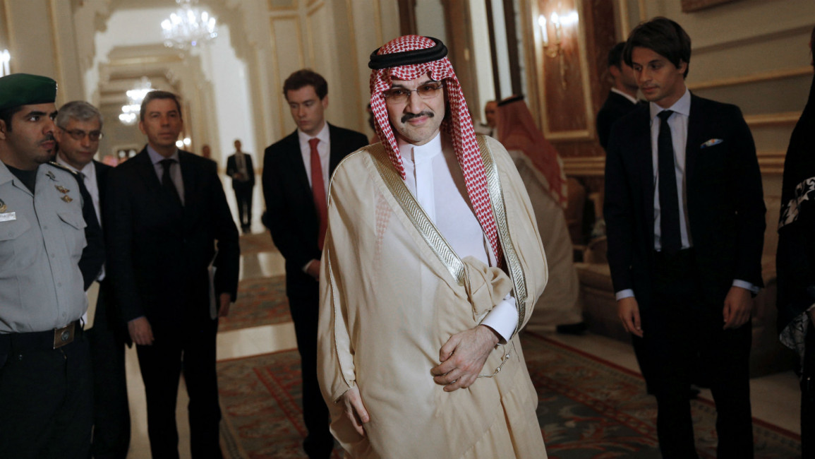 Prince Al-Waleed bin Talal Saudi Arabia AFP