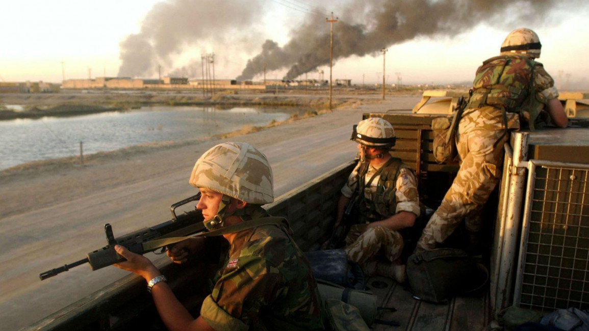 British soldiers Iraq - Getty
