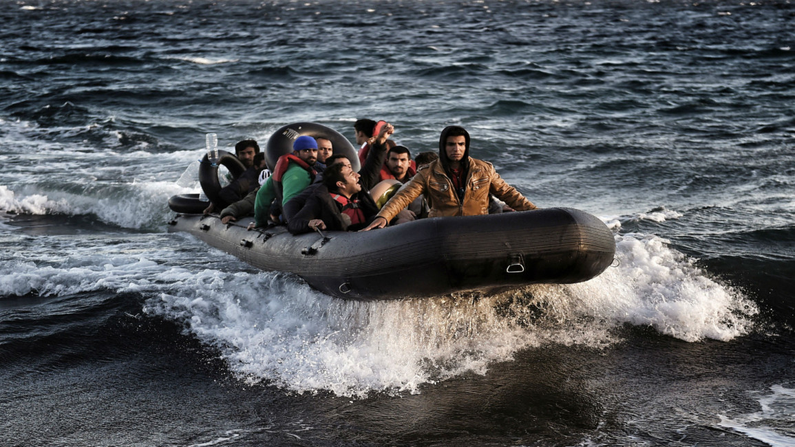 Migrants greece AFP
