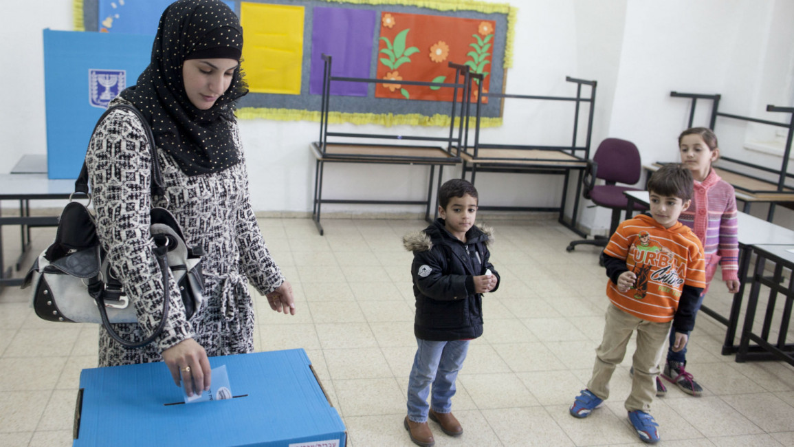 Israel elections voting GETTY