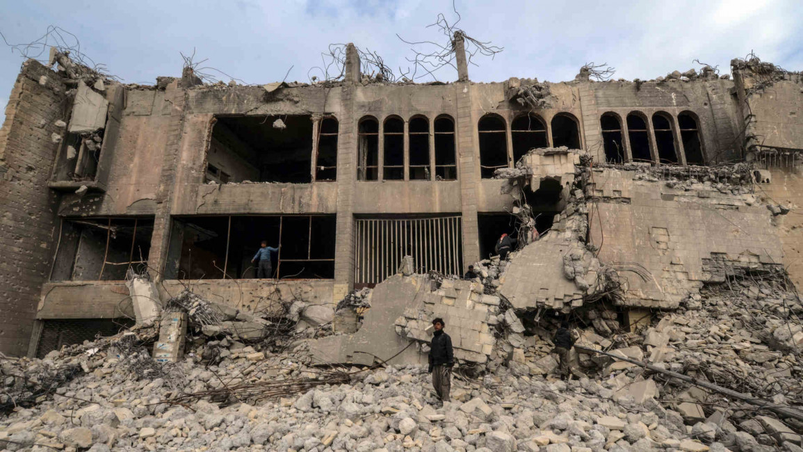 Iraq Mosul rubble AFP