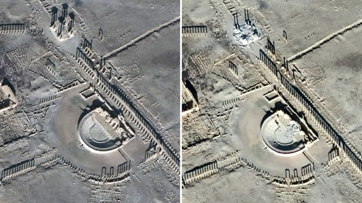  Palmyra destruction [DigitalGlobe]