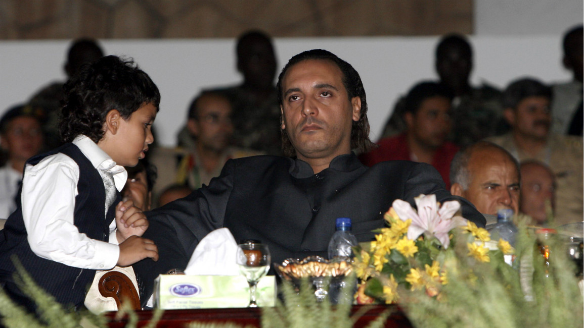 Hannibal Gaddafi in 2009