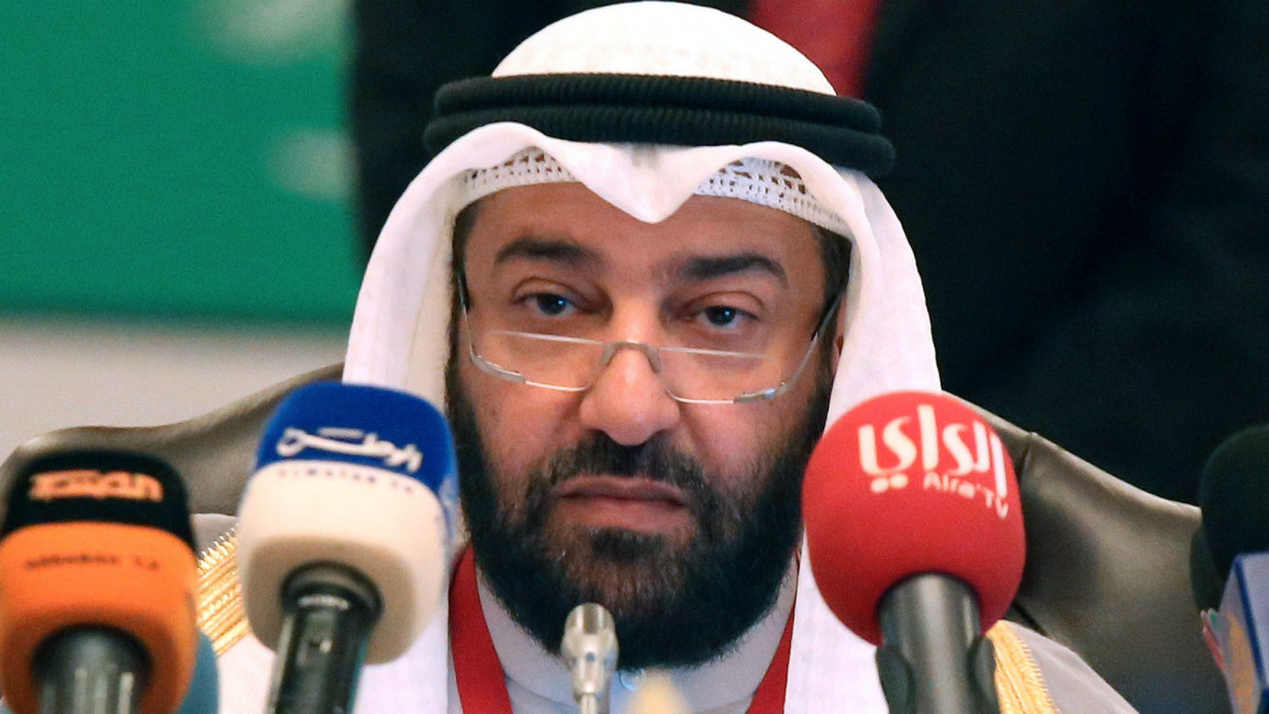 Kuwaiti oil minister Ali Al-Omair AFP