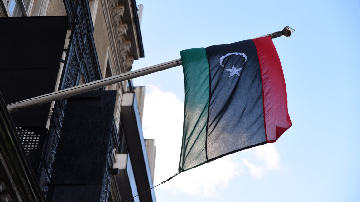 Libya flag [NurPhoto/Getty]