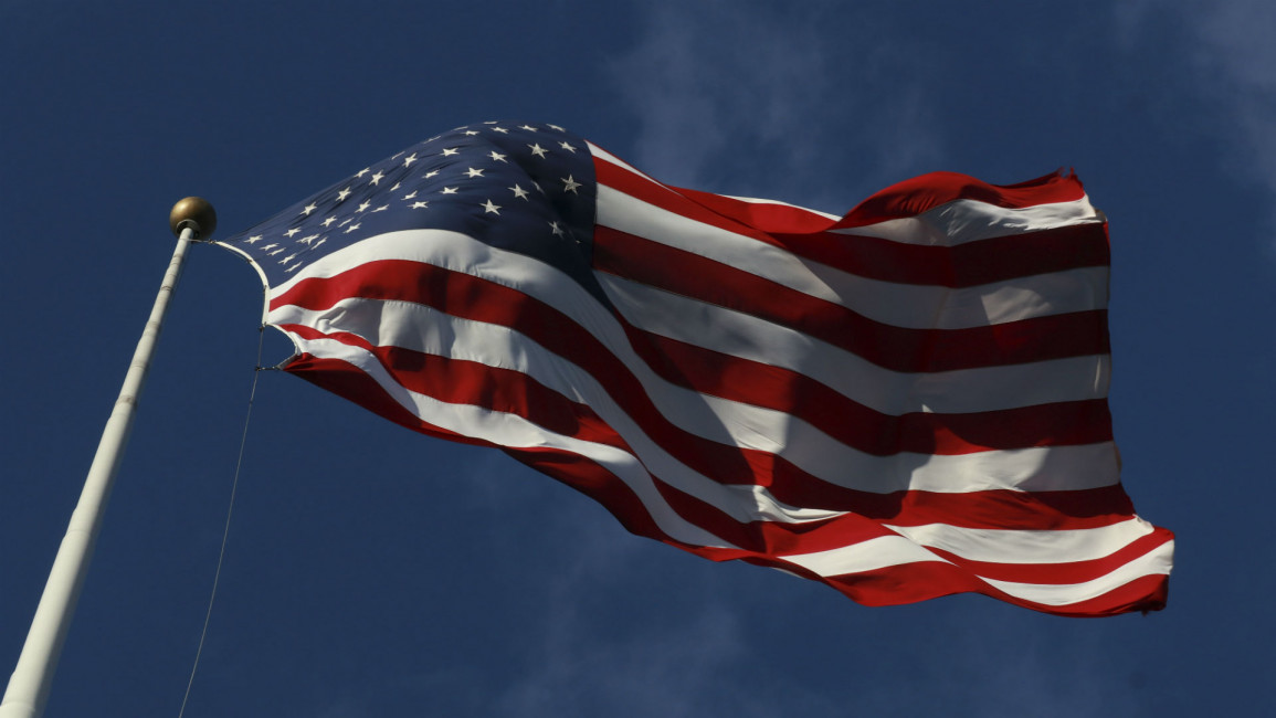 US flag -- Corbis