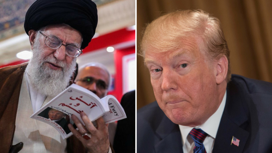 Khamenei trolls Trump [Instagram/Getty]