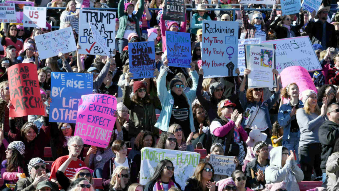 US women's march - Getty