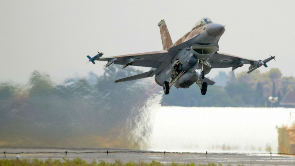Israel f-16 jet