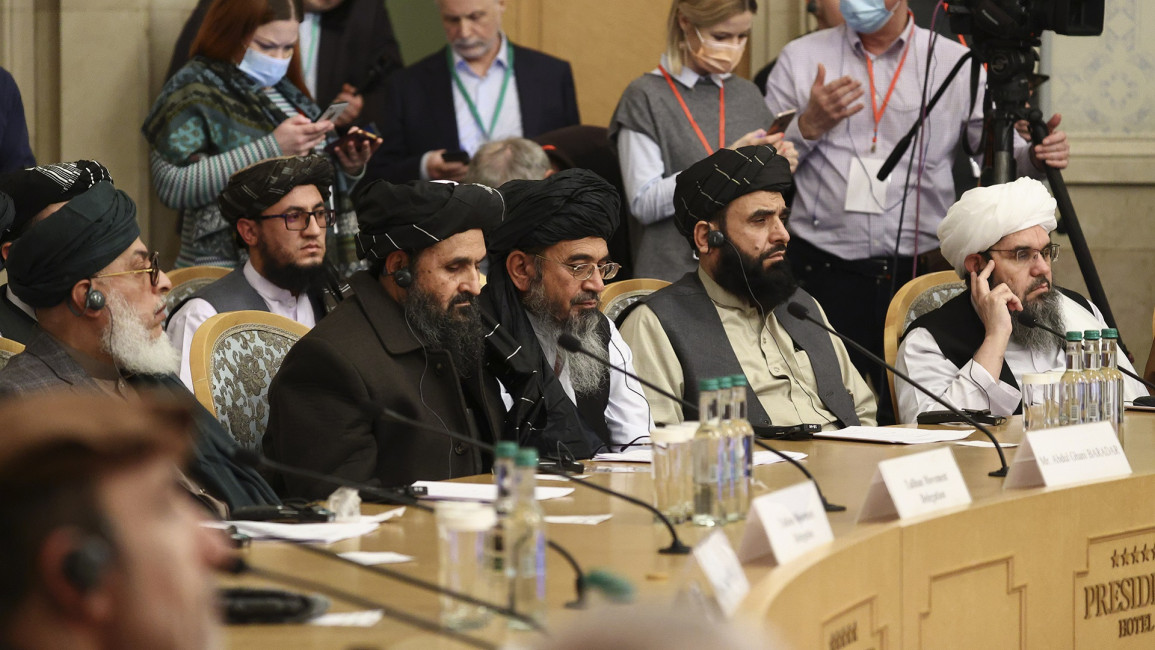 afghan taliban conference russia