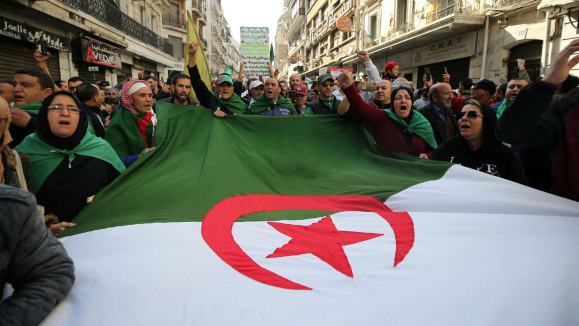 Algeria protest - Getty