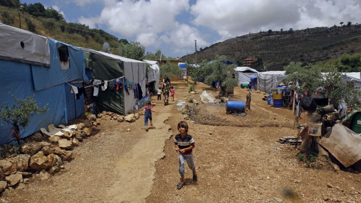 Syrian refugees Lebanon ANADOLU