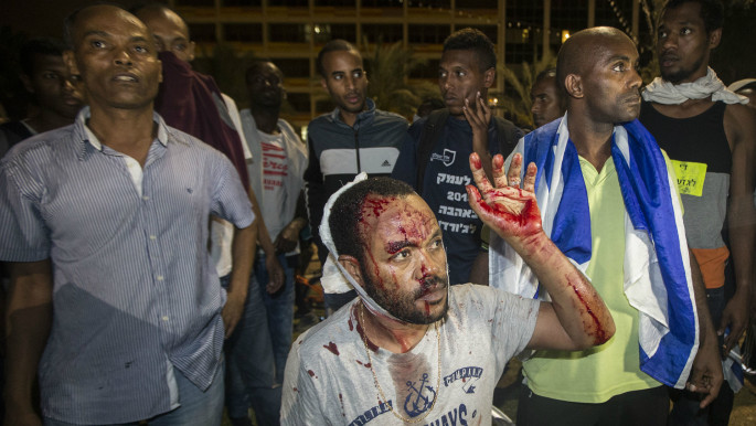 Ethiopians protest in Israel