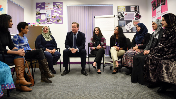 Cameron mansplains to Muslim women