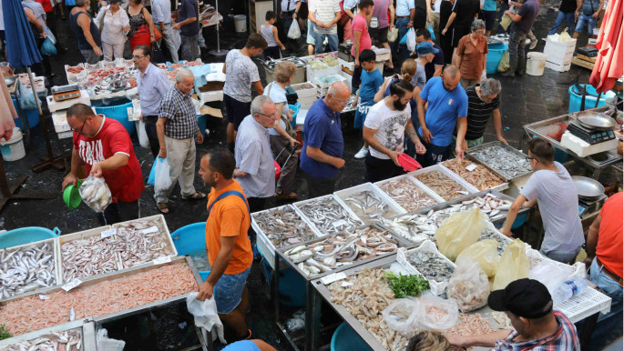 Sicily fish market [source: AFP]