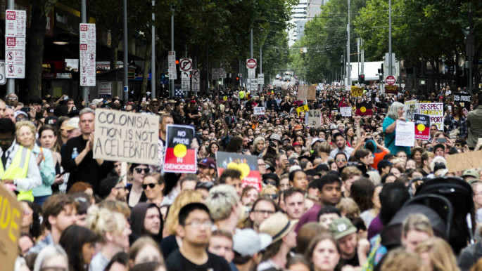 Australia Day protest