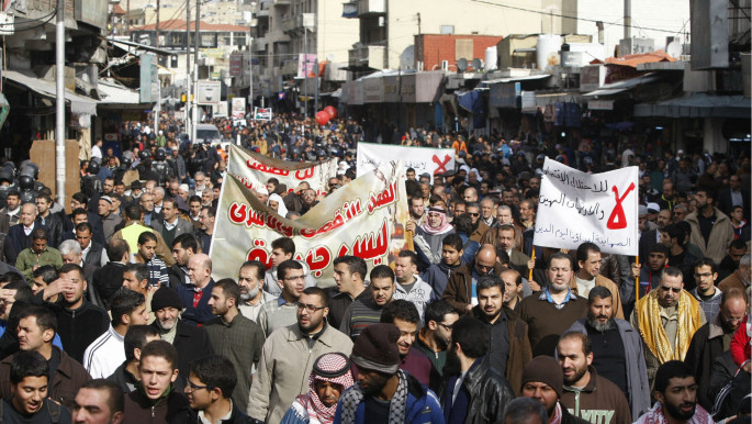 Amman Protests against gas deal